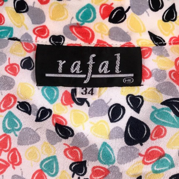 Multicolor Button Up Blouse - Picture 6 of 6